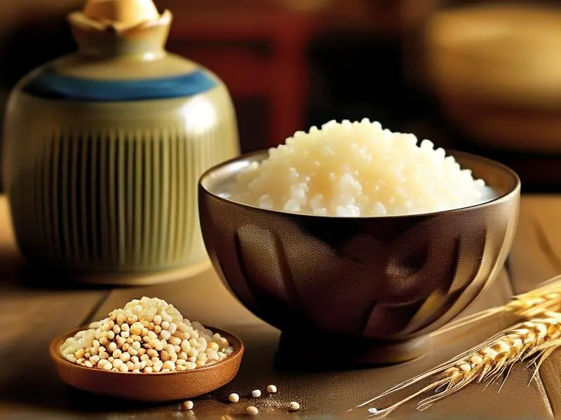 糯米酒制作过程展示