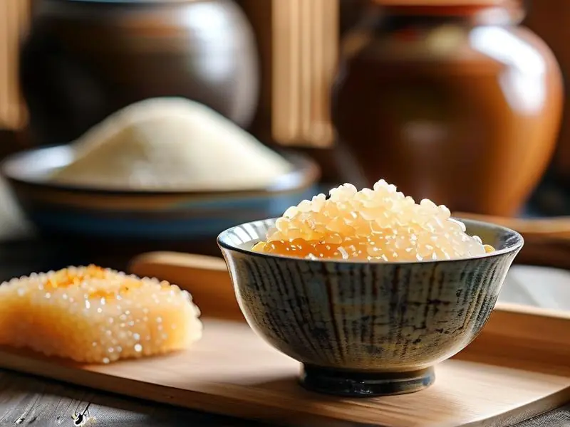 自制甜酒酿成品展示