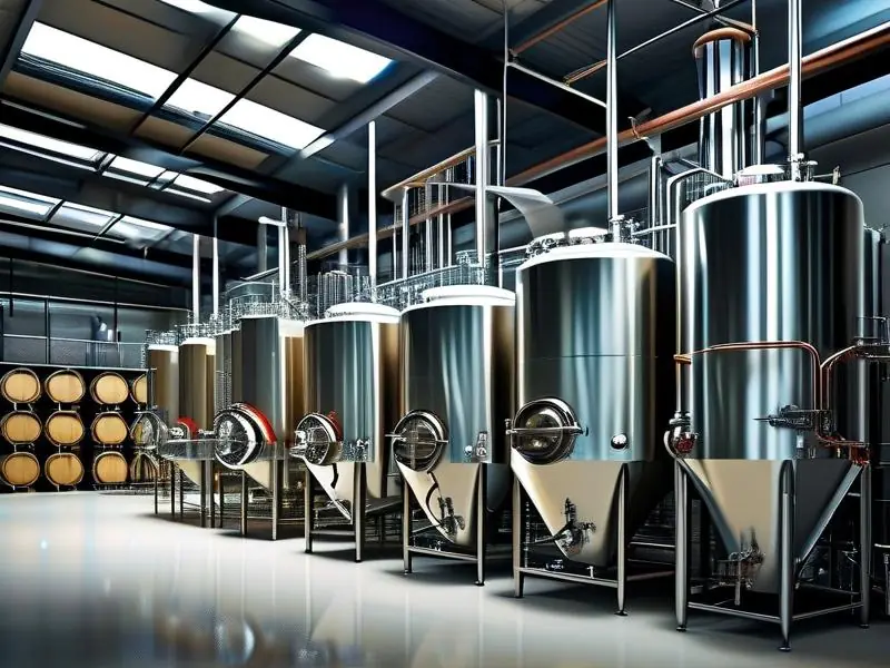 啤酒酿造技术设备展示