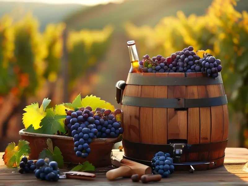 葡萄酿酒方法视频教程示范