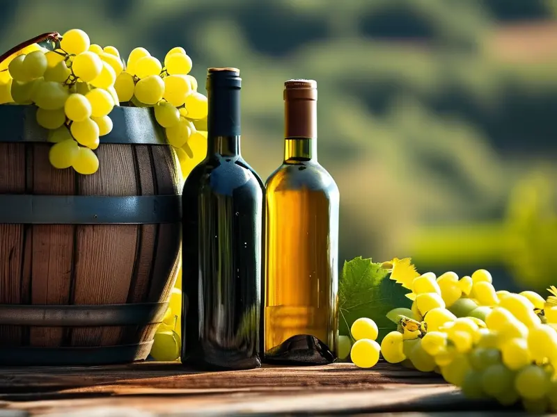 葡萄酿酒原料与工具展示