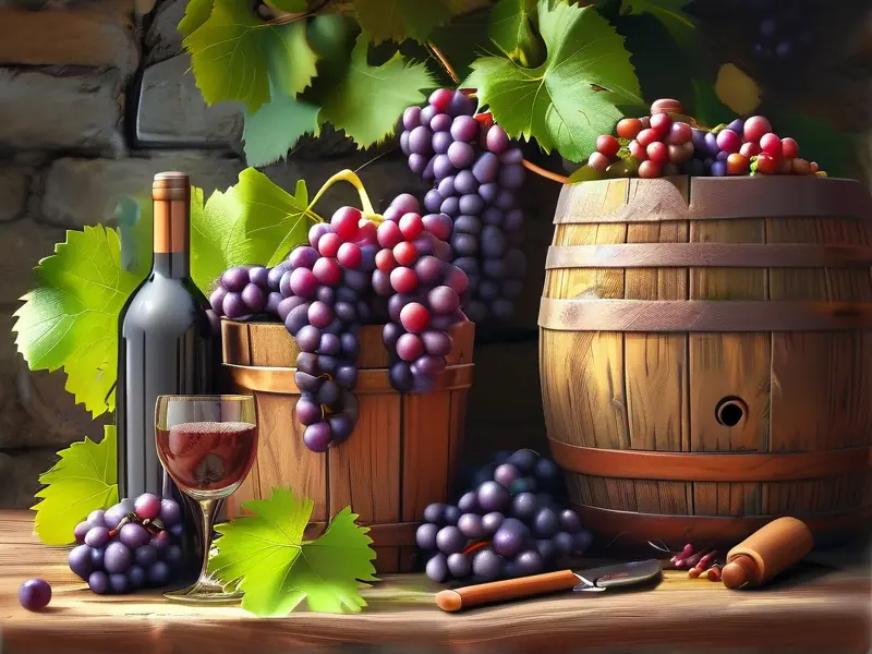 家庭自酿葡萄酒步骤展示