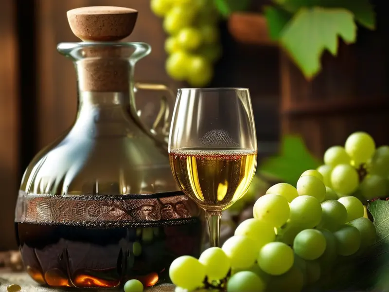 葡萄酒发酵过程实拍图