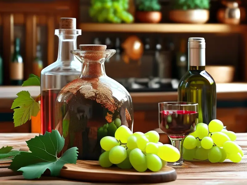 家庭葡萄酒酿酒过程展示