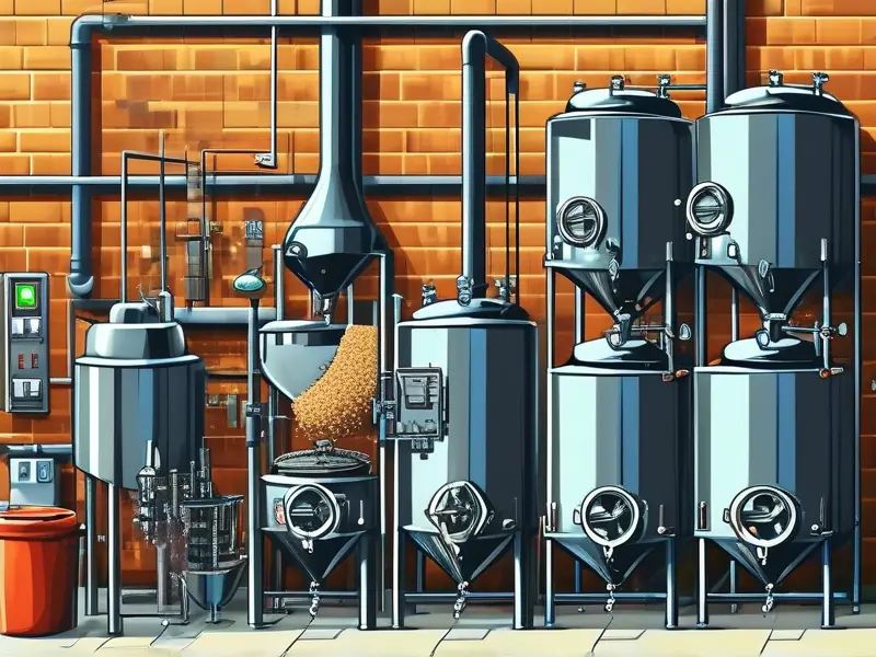 普通啤酒酿造过程步骤图解