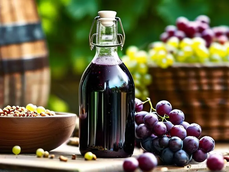 家庭气泡酒制作场景展示