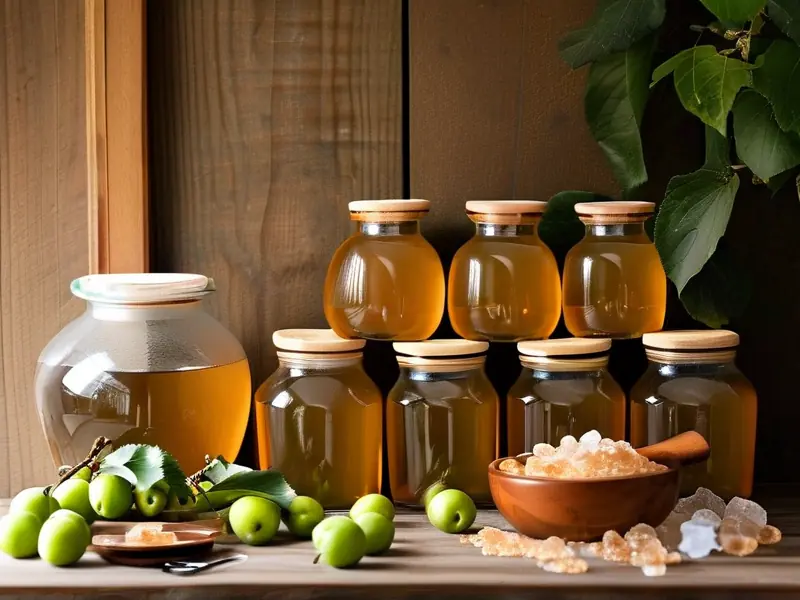 青梅酿酒所需材料和工具准备