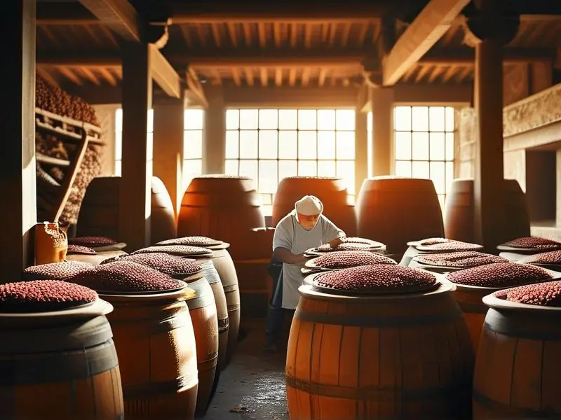 清香型白酒传统酿造工艺现场展示