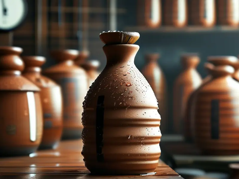 日本清酒专业储存环境展示