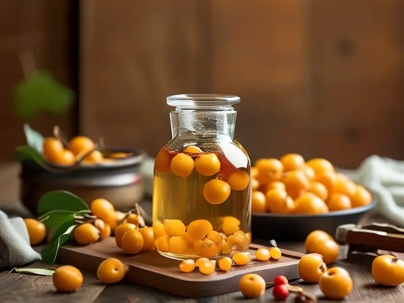 拐枣泡酒成品展示