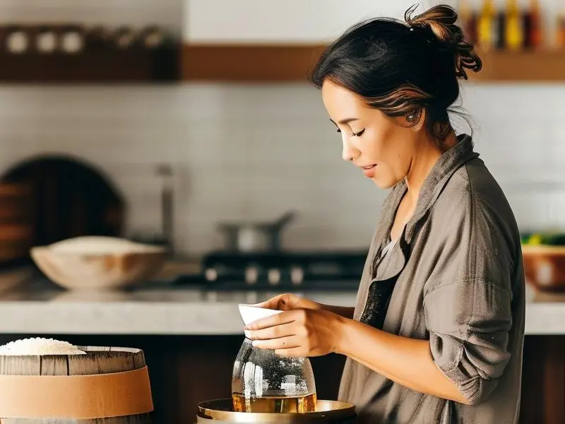 家庭自酿米酒发酵过程实拍