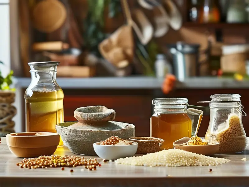 自制酒米窝料的材料和制作过程