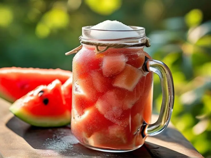 自制西瓜酒的发酵过程