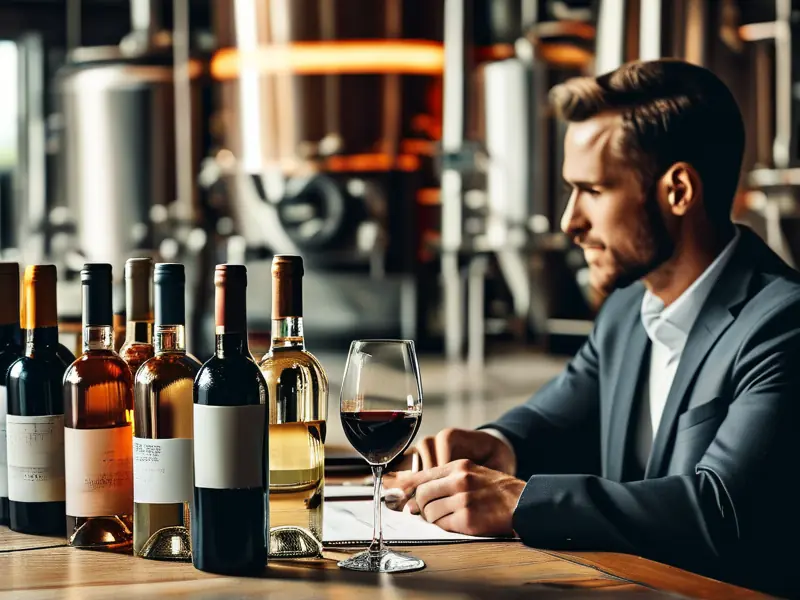 酒类代理经销商洽谈合作场景