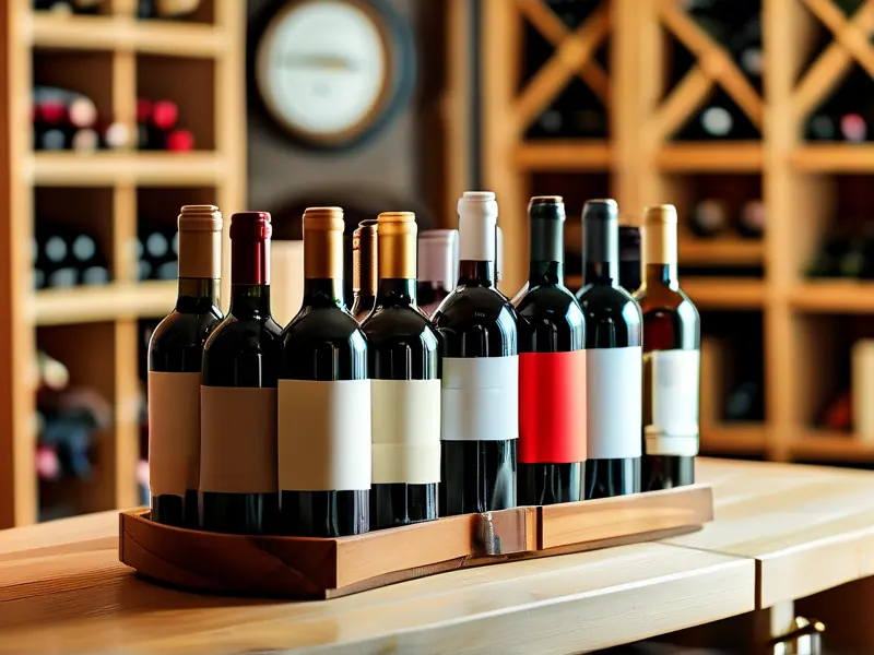家庭散装酒储藏环境展示