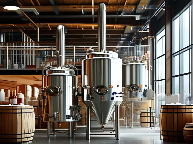 山东酿酒设备展示图