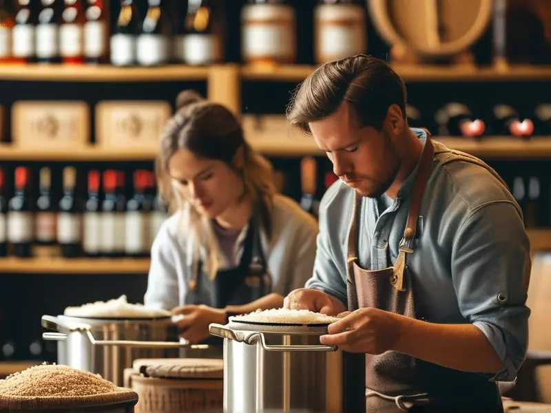 上海酿酒师培训现场实操教学