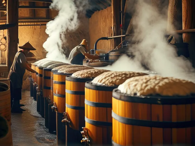 传统烧酒制作工艺流程展示