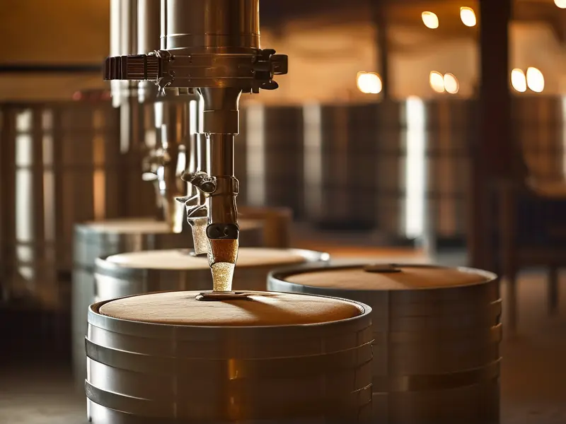 烧酒工艺流程视频中的蒸馏操作现场