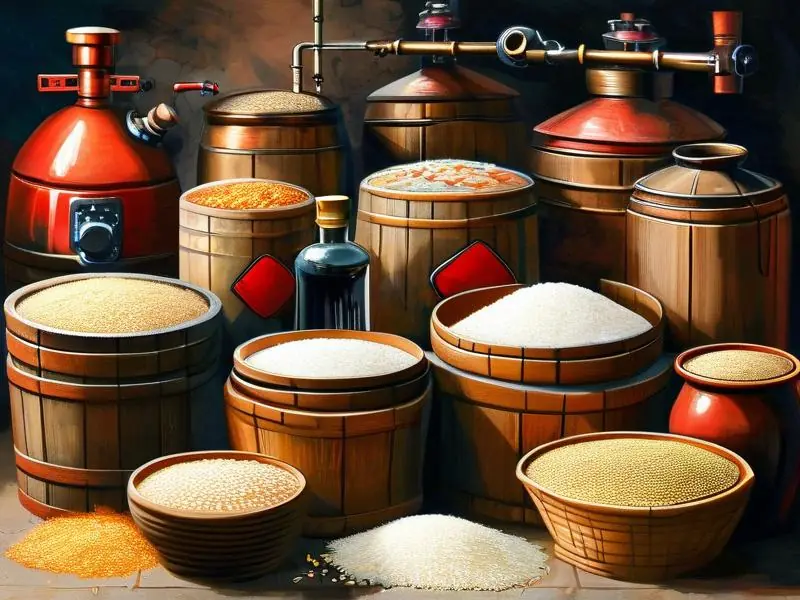 传统烧酒酿造原料与工艺