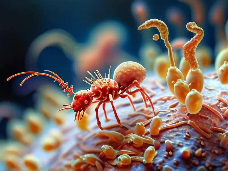 酿酒酵母菌和乳酸菌在显微镜下的形态