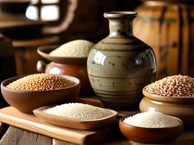 五种常见酿酒粮食原料实拍对比图