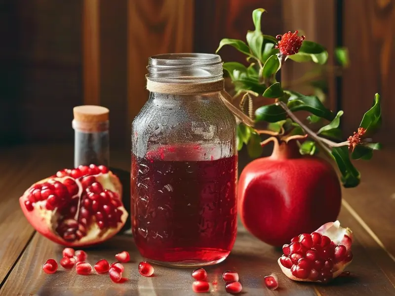 自制石榴果酒制作过程实拍图