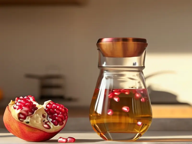 家庭自制石榴泡酒过程实拍图