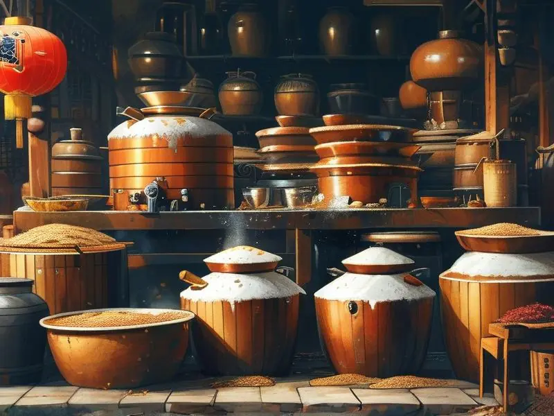 四川酿酒机工作场景
