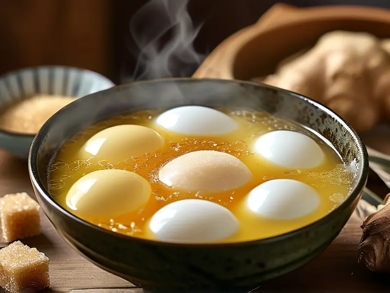 台州鸡蛋酒成品展示