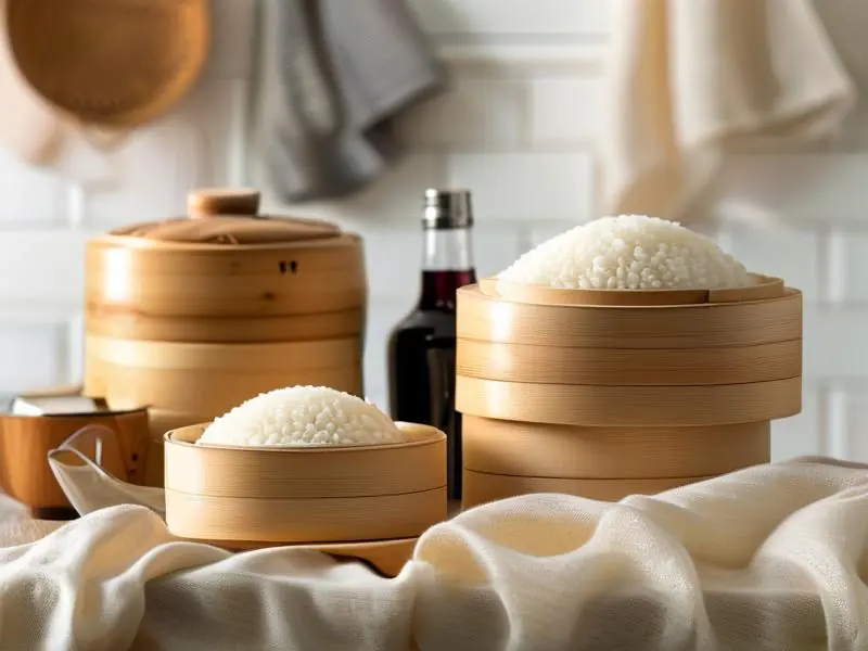 家庭自制甜白酒原料准备过程