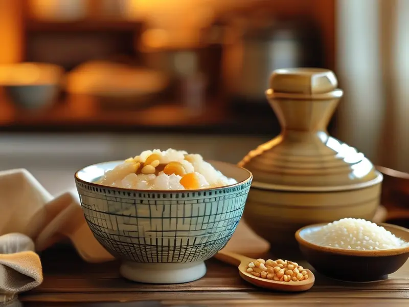 自制甜白酒成品展示