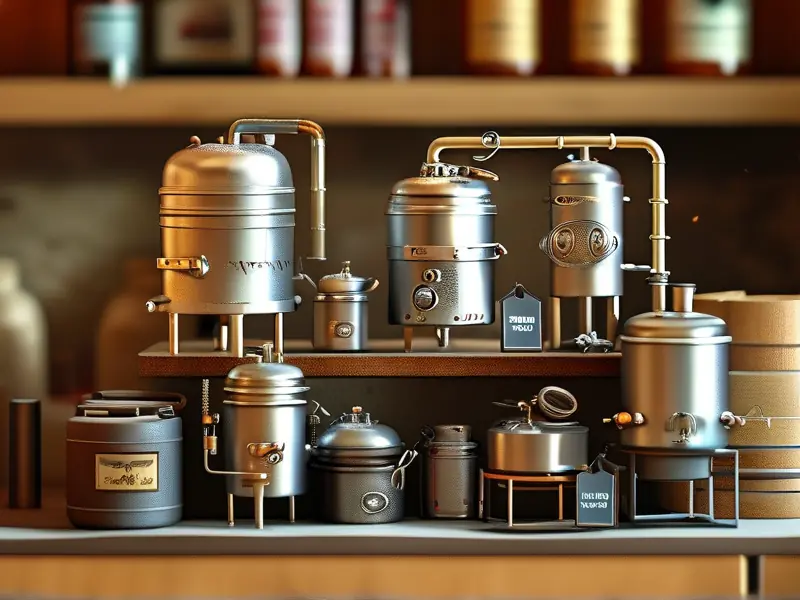 微型酿酒设备报价及型号展示