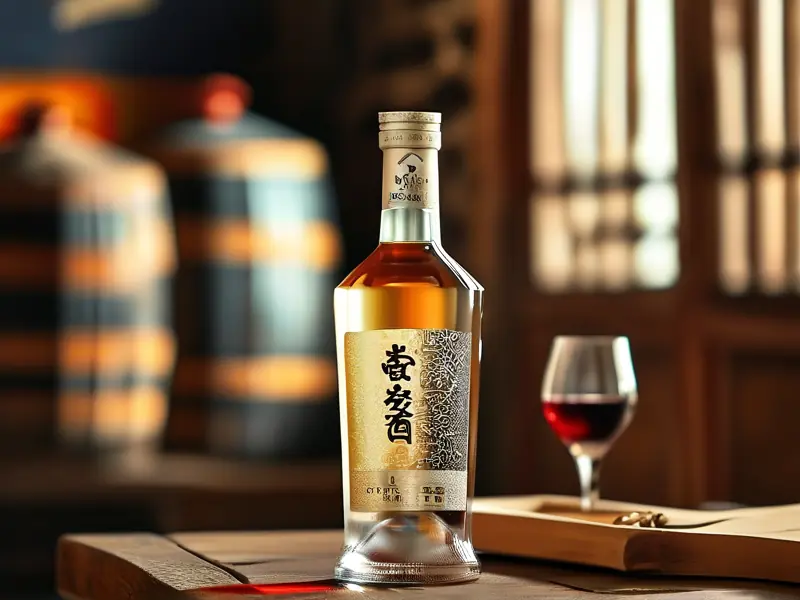 威林酒业贵宾特酿52度白酒展示图