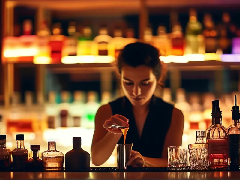 武汉专业调酒师培训现场