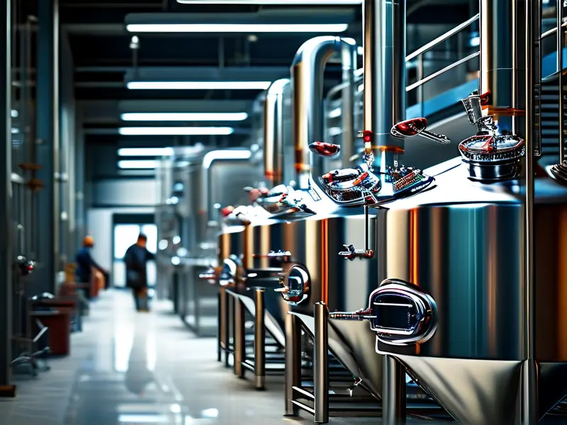 现代化五粮酿酒设备展示