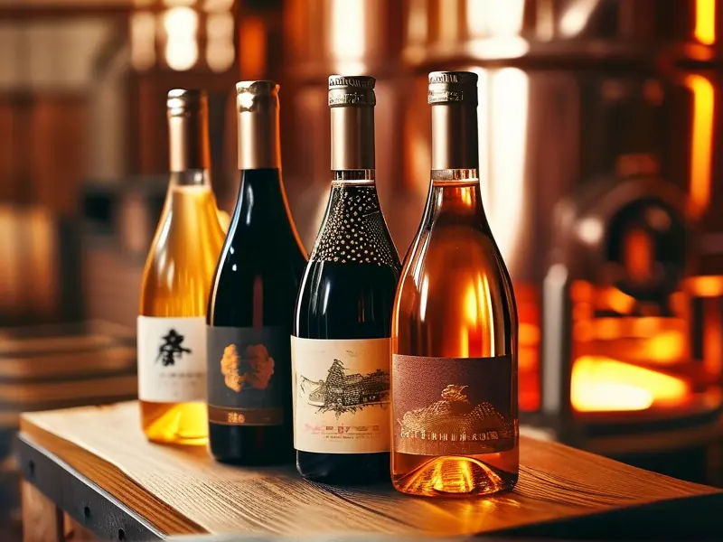 五粮酿造内供专用酒实物展示及酿酒环境