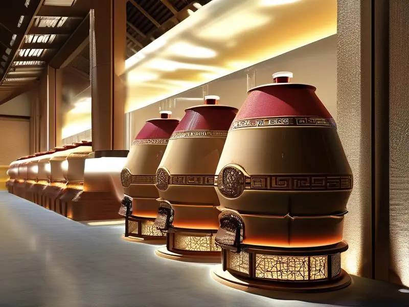 五粮浓香型白酒酿造工艺流程图解