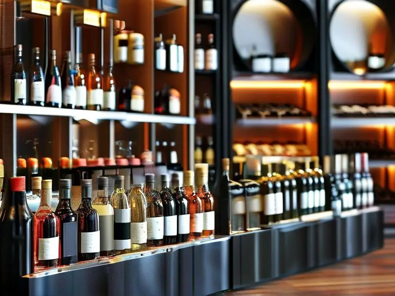 酒水代理商门店实景与产品展示
