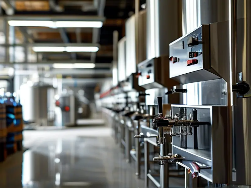 小型酒厂酿酒设备生产线实景