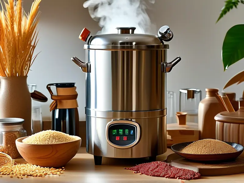 小型酿酒设备50斤型实拍图