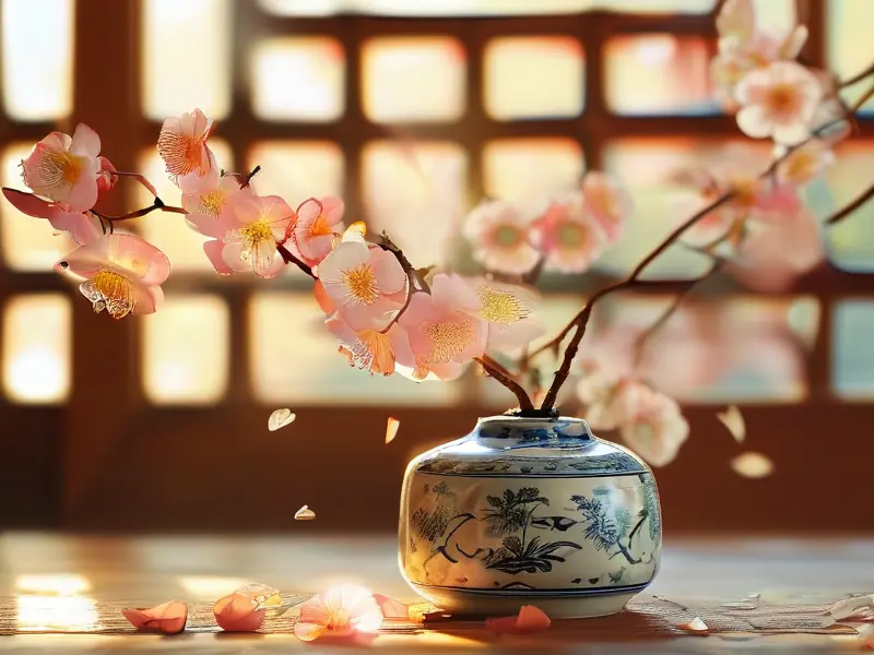杏花酿酒的传统工艺展示