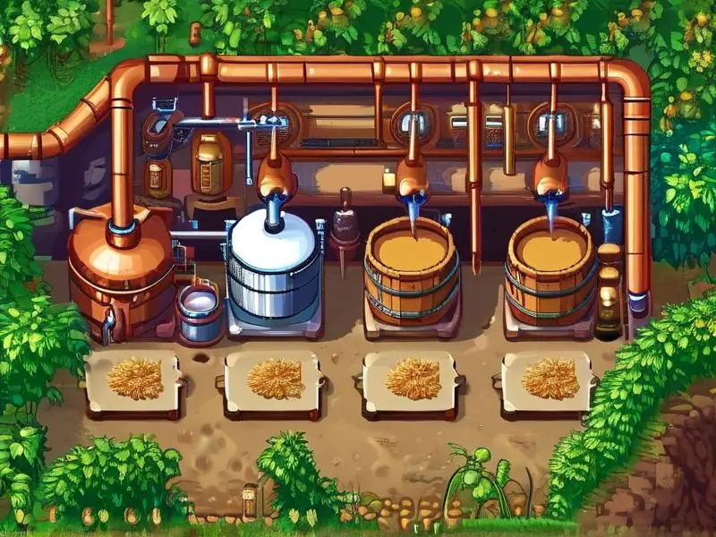 星露谷淡啤酒酿造原料与工具展示