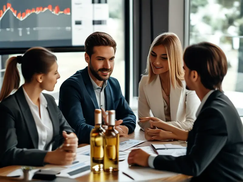 新品白酒销售方案讨论会议