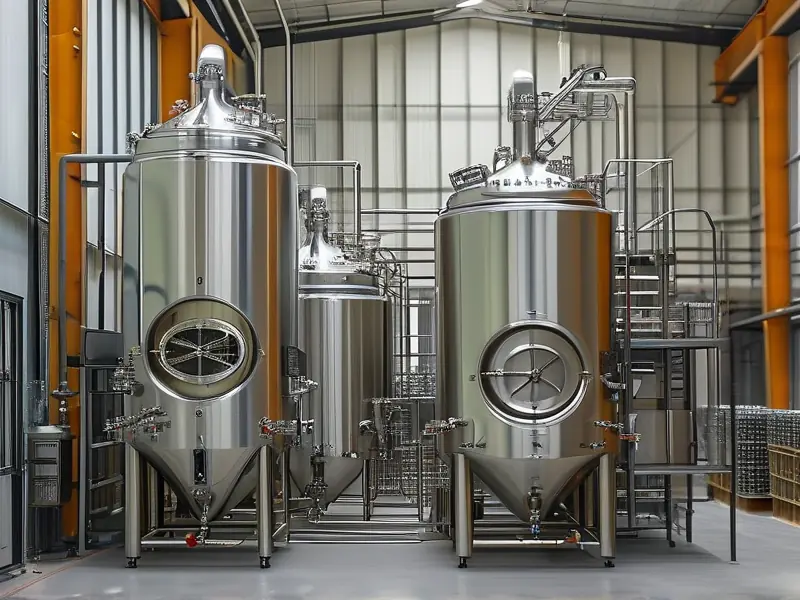 欣顺昊酿酒设备安装过程实拍图