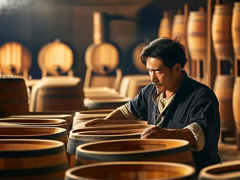 徐氏家酿酒传统酿造工艺现场