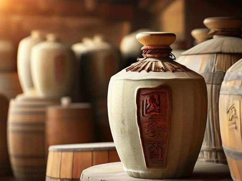 烟台特酿白酒传统酿造展示
