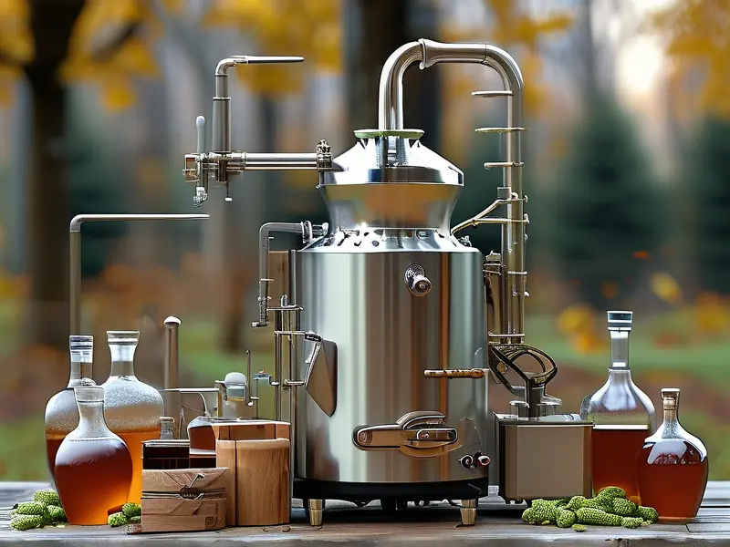 移动式酿酒设备实景展示