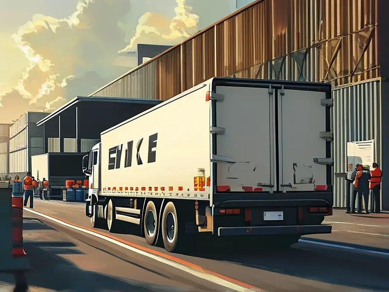 白酒运输车辆及手续办理现场实拍图