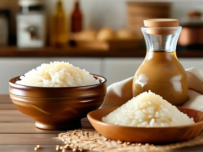 自制米酒成品展示